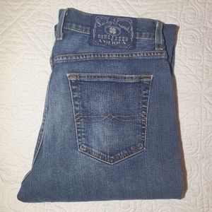 Mens Vintage Lucky Brand Dungarees by Gene Montesano Bootcut Jeans 32 Short